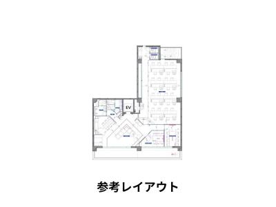 中央区富沢町のセットアップオフィス物件(人形町駅徒歩4分、約60坪)
