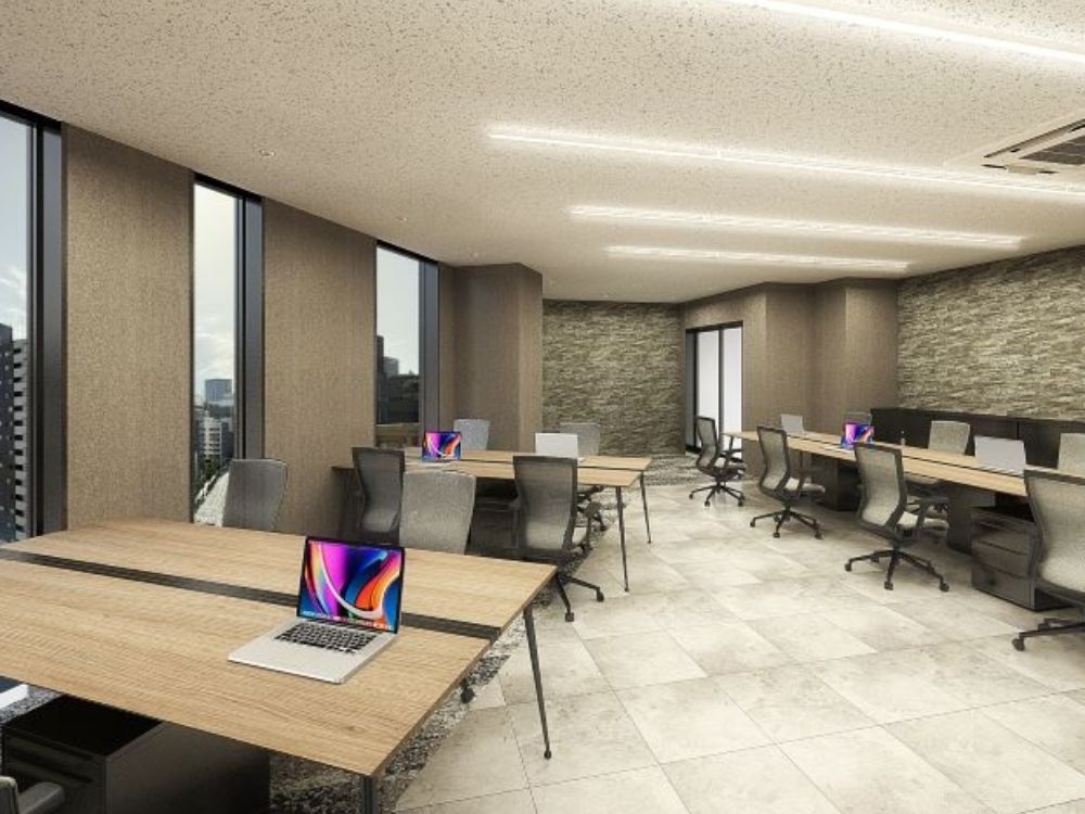 中央区八丁堀のセットアップオフィス物件（八丁堀駅徒歩1分、約35坪）