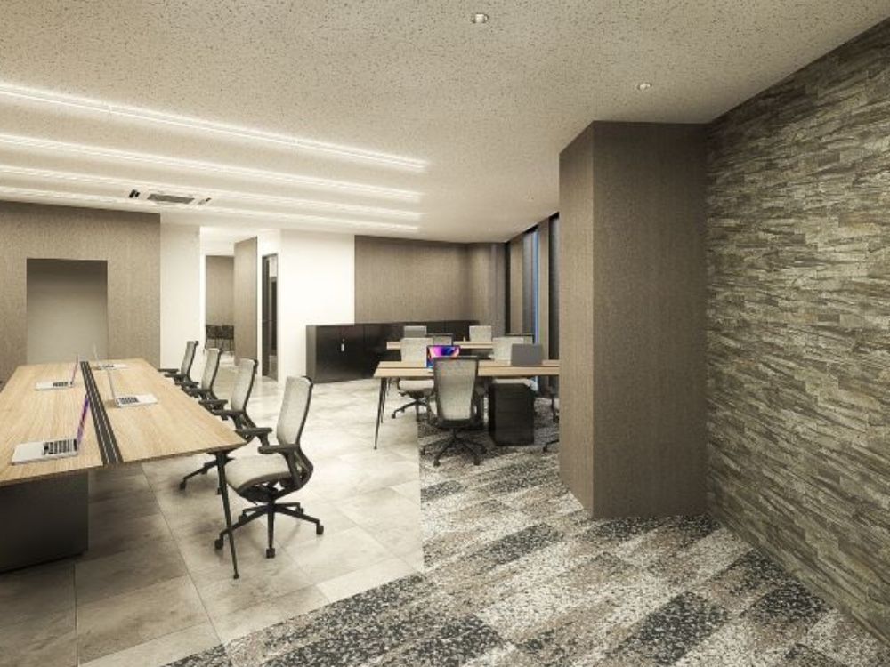 中央区八丁堀のセットアップオフィス物件（八丁堀駅徒歩1分、約35坪）