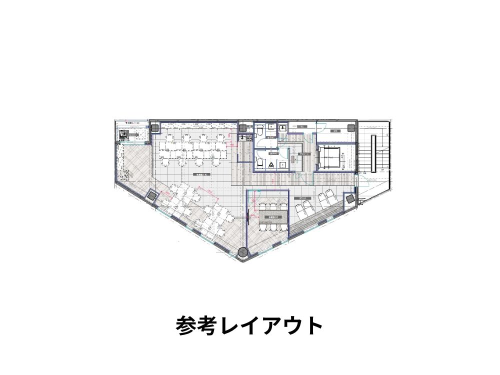 中央区八丁堀のセットアップオフィス物件（八丁堀駅徒歩1分、約35坪）