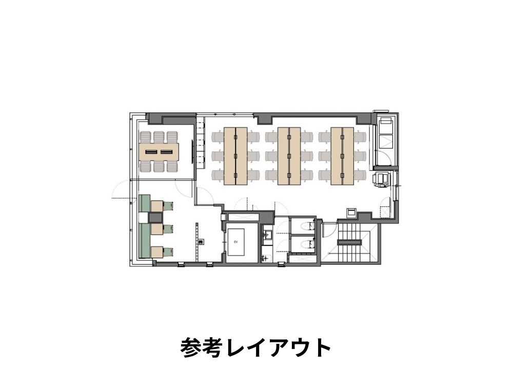 千代田区岩本町のセットアップオフィス物件（小伝馬町駅徒歩3分、約25坪）