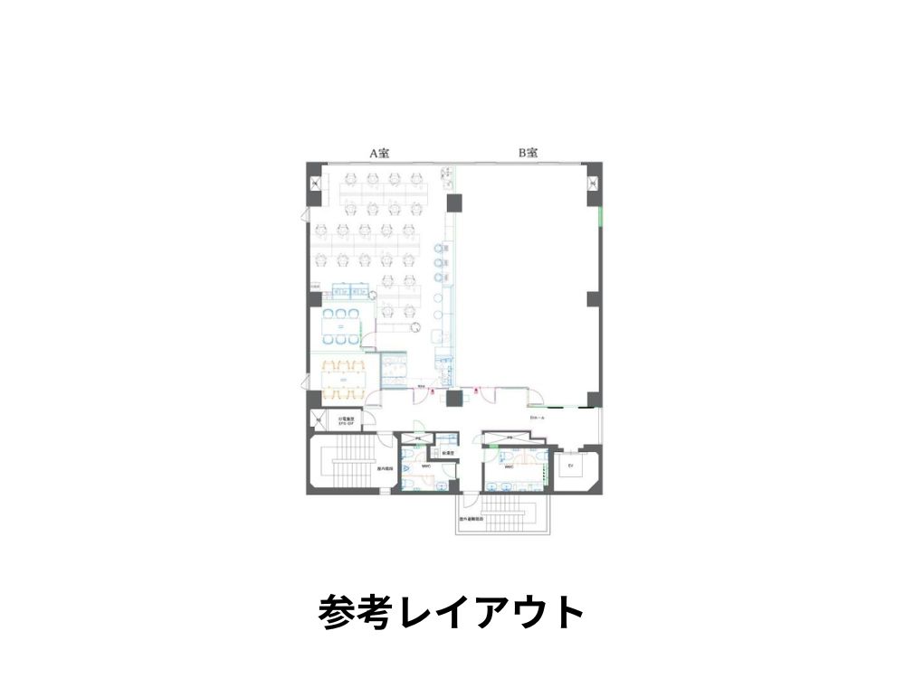 品川区東五反田のリノベーションオフィス物件（五反田駅徒歩5分、約40坪）