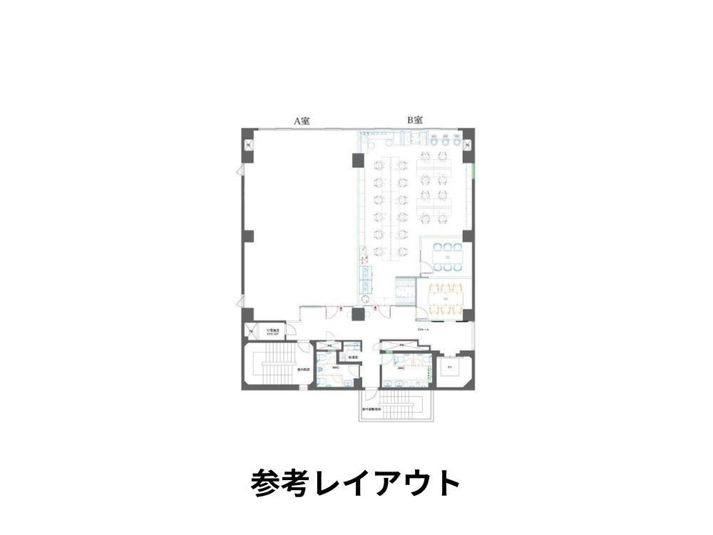 品川区東五反田のリノベーションオフィス物件（五反田駅徒歩5分、約40坪）