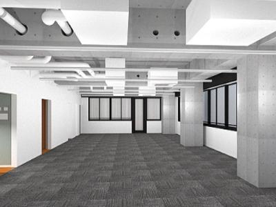 港区芝のセットアップオフィス物件（三田駅徒歩4分、約45坪）