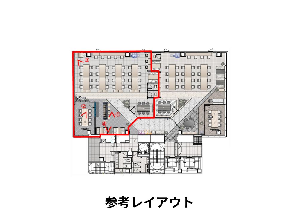 港区高輪のセットアップオフィス