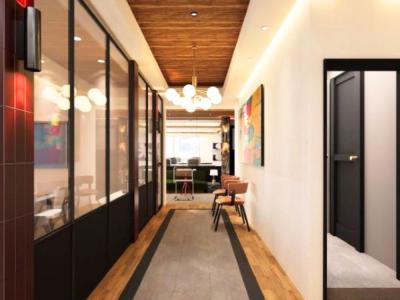 中央区八丁堀のフルセットアップオフィス物件(宝町駅徒歩3分、約30坪)