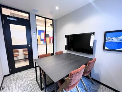 中央区八丁堀のフルセットアップオフィス物件(宝町駅徒歩3分、約30坪)