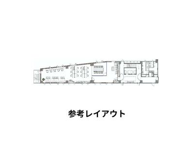 中央区築地のセットアップオフィス物件（築地駅徒歩4分、約55坪）
