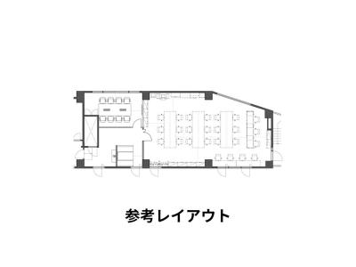 中央区築地のセットアップオフィス物件（築地駅徒歩4分、約45坪）