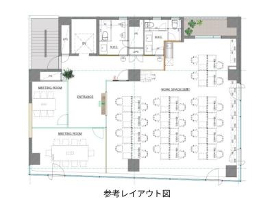 中央区日本橋蛎殻町のセットアップオフィス