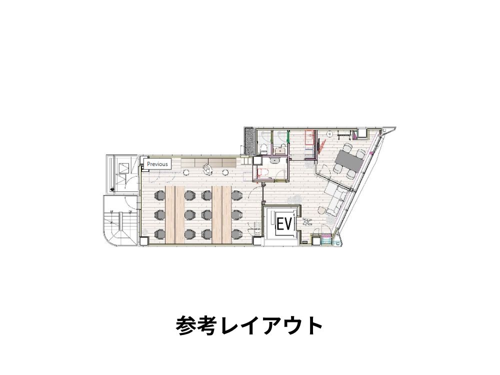 千代田区神田岩本町のセットアップオフィス物件（岩本町駅徒歩2分、約25坪）