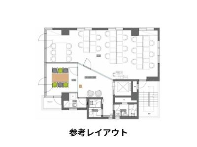中央区京橋のセットアップオフィス物件（宝町駅徒歩1分、約30坪）