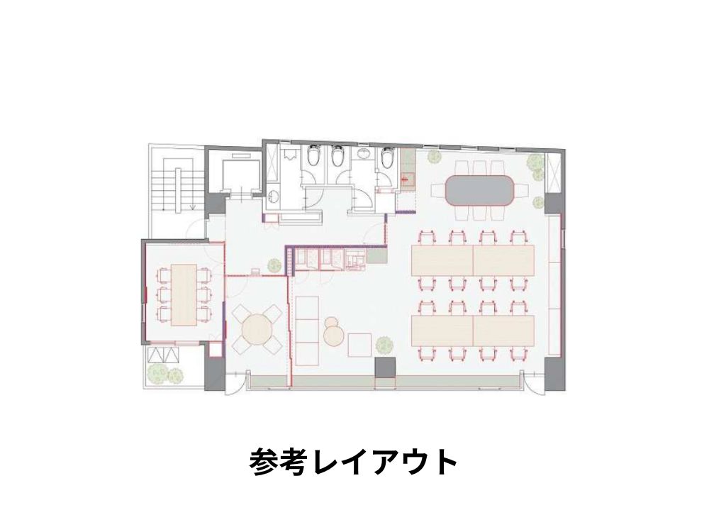 中央区日本橋兜町のセットアップオフィス物件（茅場町駅徒歩4分、約40坪）