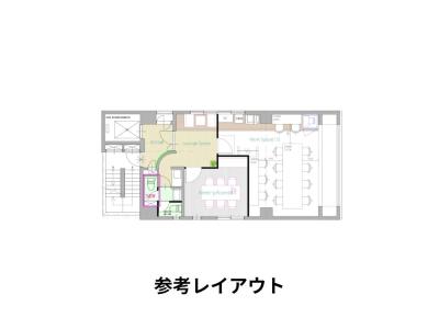 港区赤坂のセットアップオフィス物件（溜池山王駅徒歩1分、約20坪）