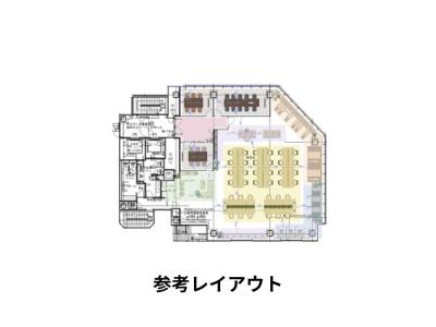 港区西新橋のセットアップオフィス物件（御成門駅徒歩7分、約110坪）