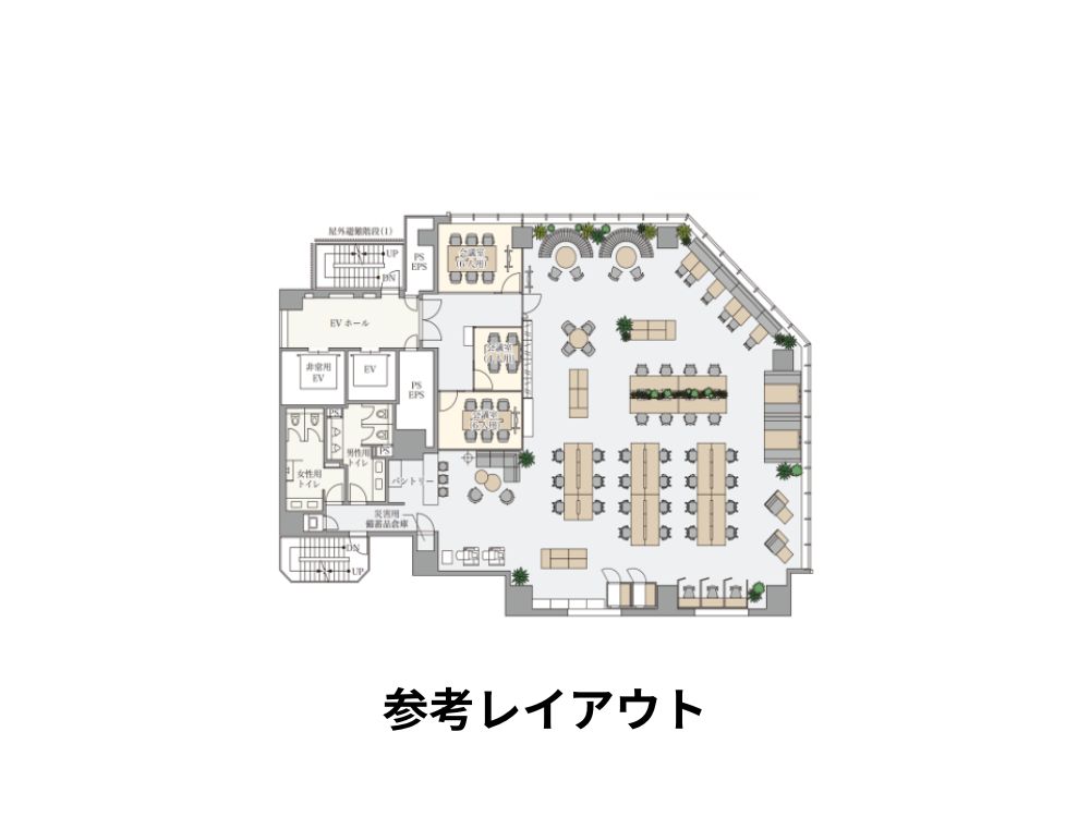 港区西新橋のセットアップオフィス