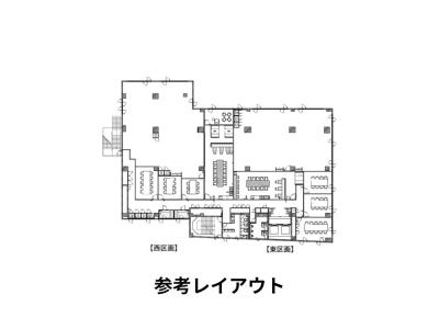 新宿区新小川町のセットアップオフィス物件（飯田橋駅徒歩8分、約115坪）