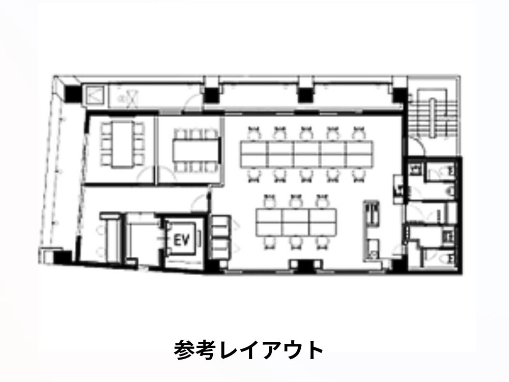 中央区日本橋小伝馬町のフルセットアップオフィス物件（小伝馬町駅徒歩3分、約35坪）
