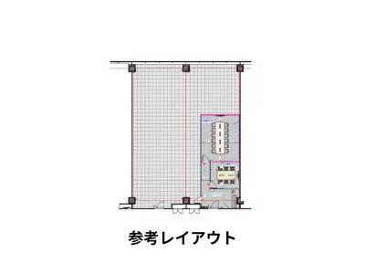 中央区晴海のセットアップオフィス物件（勝どき駅徒歩8分、約85坪）