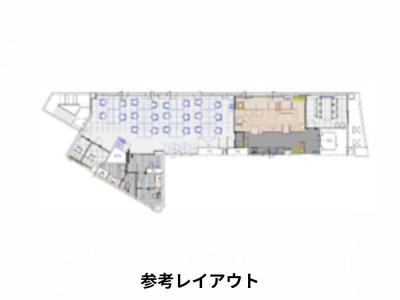 新宿区市谷本村町のセットアップオフィス物件(市ヶ谷駅徒歩3分、約45坪)