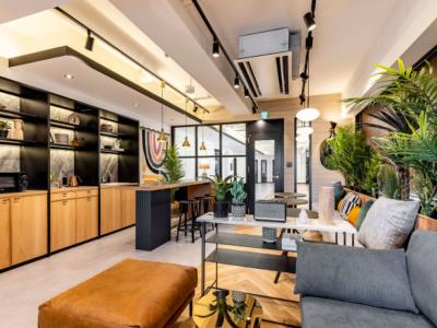 新宿区市谷本村町のセットアップオフィス物件(市ヶ谷駅徒歩3分、約45坪)