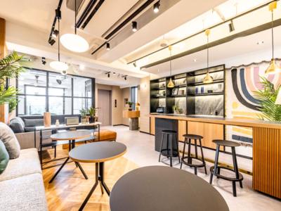 新宿区市谷本村町のセットアップオフィス物件(市ヶ谷駅徒歩3分、約45坪)