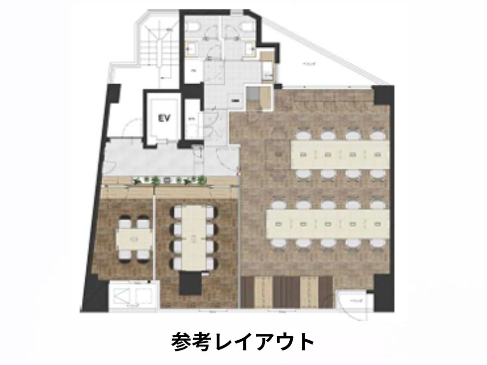 新宿区四谷のセットアップオフィス物件（四谷三丁目駅徒歩3分、約30坪）