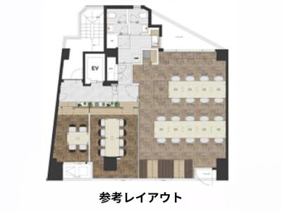 新宿区四谷のセットアップオフィス物件(四谷三丁目駅徒歩3分、約30坪)