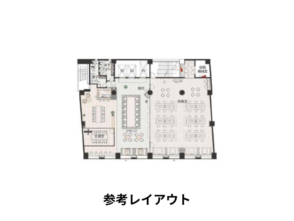 新宿区大京町のセットアップオフィス物件（四谷三丁目駅徒歩5分、約130坪）