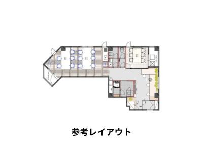 目黒区青葉台のフルセットアップオフィス物件（神泉駅徒歩8分、約25坪）