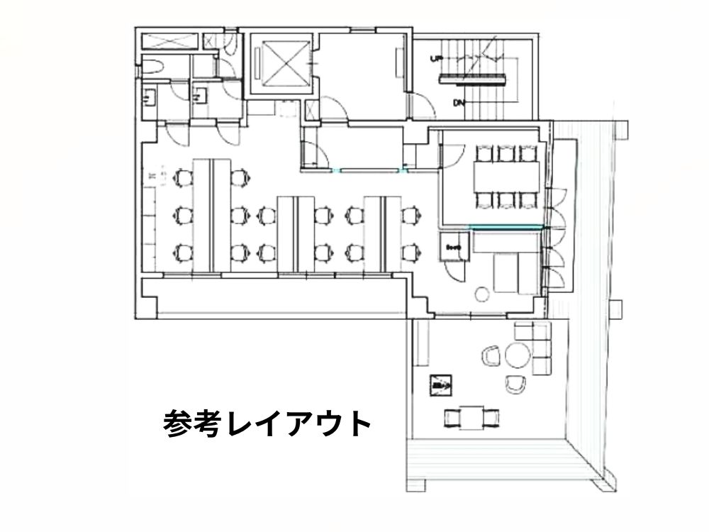 中央区日本橋富沢町のセットアップオフィス物件（人形町駅徒歩4分、約25坪）