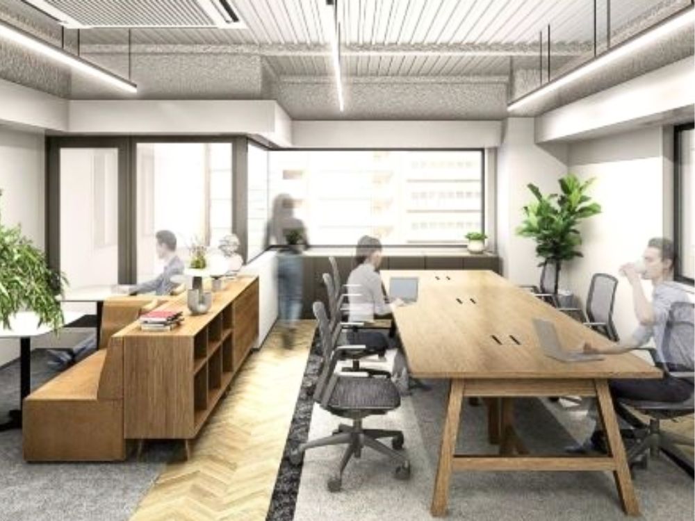 港区浜松町のセットアップオフィス物件（大門駅徒歩4分、約15坪）