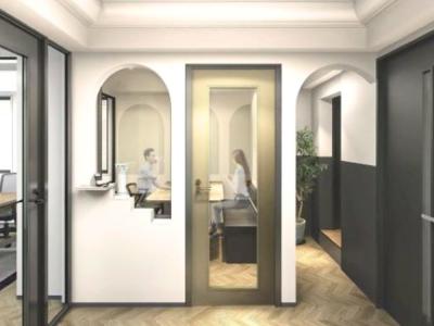 港区浜松町のセットアップオフィス物件(大門駅徒歩4分、約15坪)