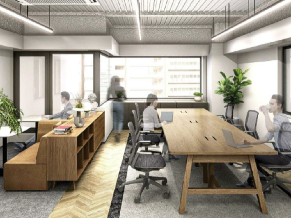 港区浜松町のセットアップオフィス物件（大門駅徒歩4分、約15坪）