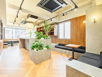 千代田区隼町のフルセットアップオフィス（半蔵門駅徒歩3分、約50坪）