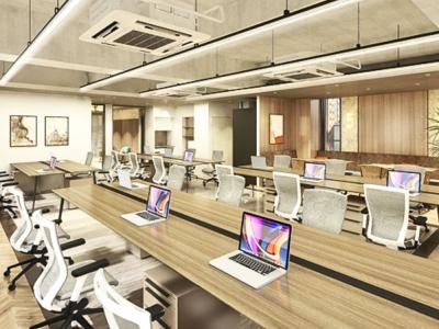 千代田区麹町のフルセットアップオフィス物件（半蔵門駅徒歩1分、約40坪）