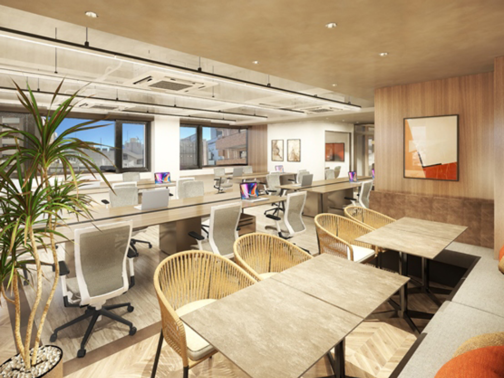 千代田区麹町のフルセットアップオフィス物件（半蔵門駅徒歩1分、約40坪）