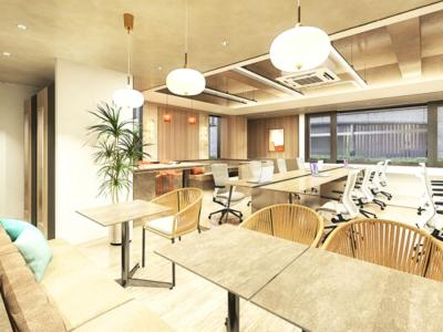 千代田区麹町のフルセットアップオフィス物件（半蔵門駅徒歩1分、約30坪）