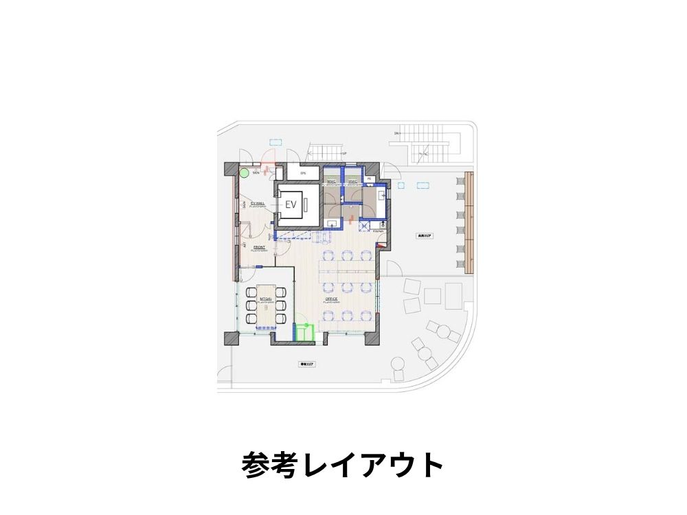 品川区西五反田のセットアップオフィス物件（五反田駅徒歩5分、約20坪）