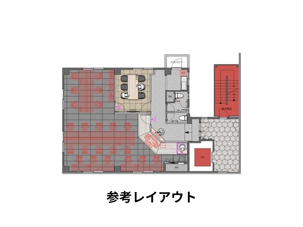 文京区本郷のセットアップオフィス物件（本郷三丁目駅徒歩1分、約30坪）