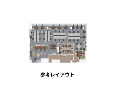 港区西新橋のセットアップオフィス物件（御成門駅徒歩3分、約70坪）