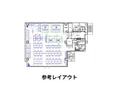 港区芝のセットアップオフィス物件（三田駅徒歩3分、約100坪）