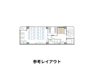 新宿区西新宿のフルセットアップオフィス物件(初台駅徒歩7分、約25坪)