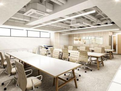 千代田区岩本町のセットアップオフィス物件(小伝馬町駅徒歩4分、約50坪)