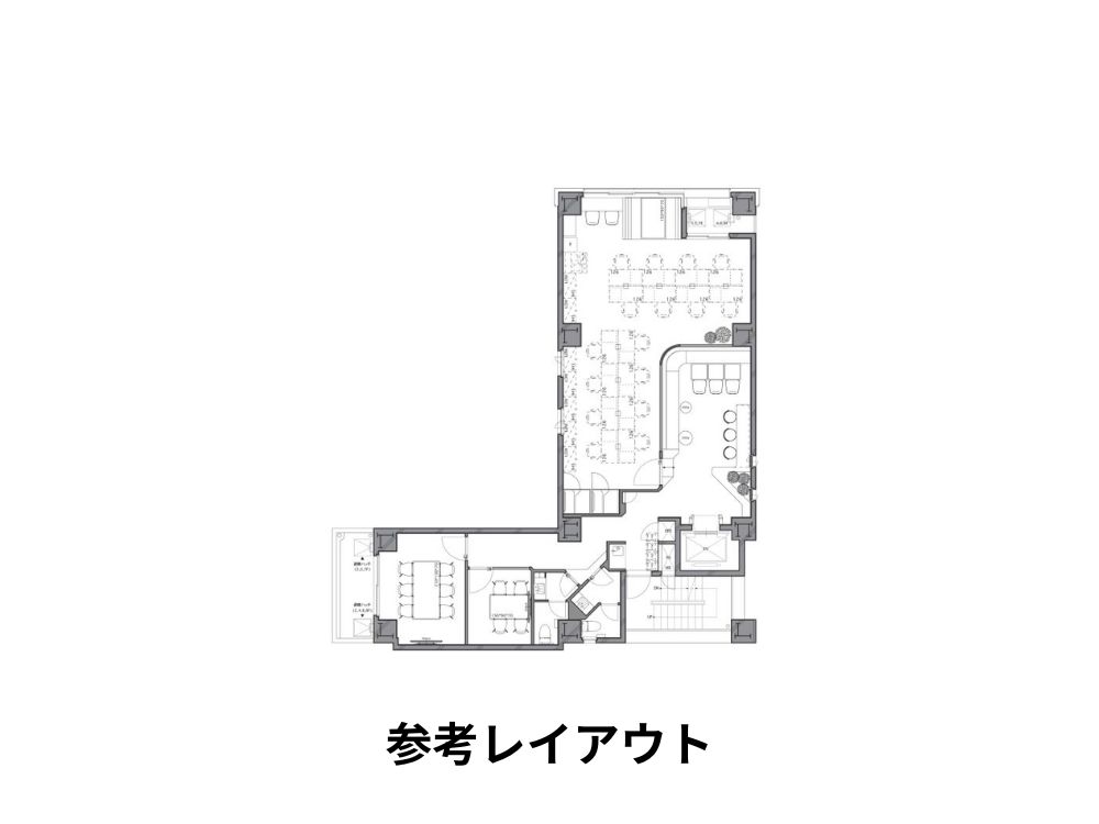 中央区日本橋茅場町のセットアップオフィス物件（茅場町駅徒歩1分、約35坪）