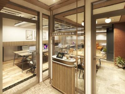 中央区日本橋茅場町のセットアップオフィス物件（茅場町駅徒歩1分、約35坪）