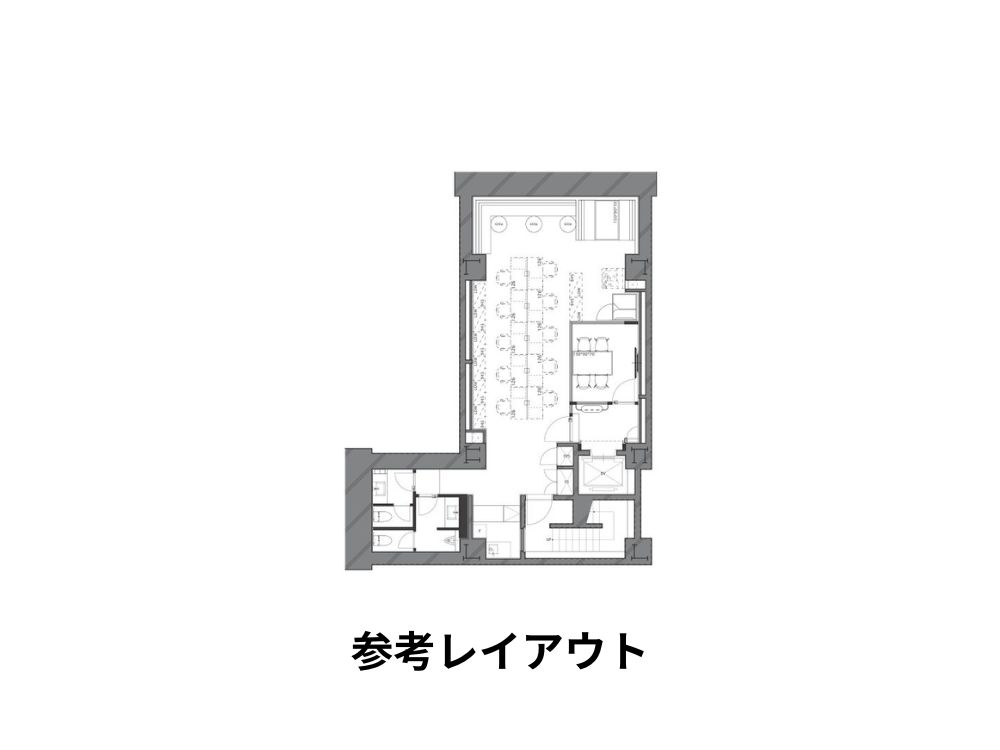 中央区日本橋茅場町のセットアップオフィス物件（茅場町駅徒歩1分、約35坪）