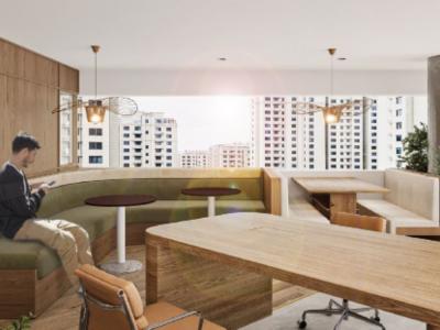 港区赤坂のセットアップオフィス物件(赤坂見附駅徒歩4分、約40坪)