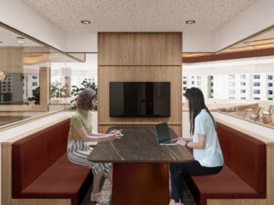 港区赤坂のセットアップオフィス物件(赤坂見附駅徒歩4分、約40坪)