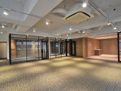 中央区新富のセットアップオフィス物件(新富町駅徒歩4分、約55坪)